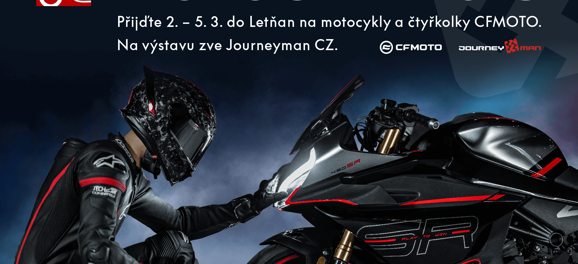 CFMOTO v březnu naleznete na dvou výstavách!