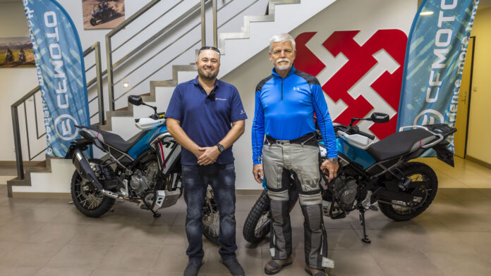 Prezident ČR v CFMOTO CZ