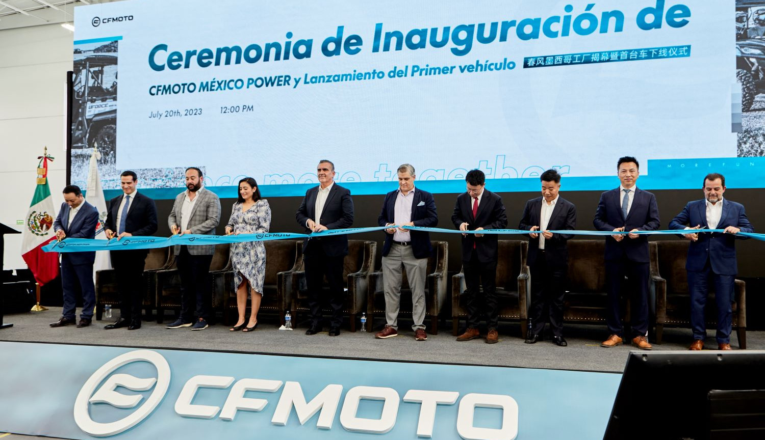 CFMOTO otvorilo nový výrobný závod v MEXIKU na ploche 75 000 m²